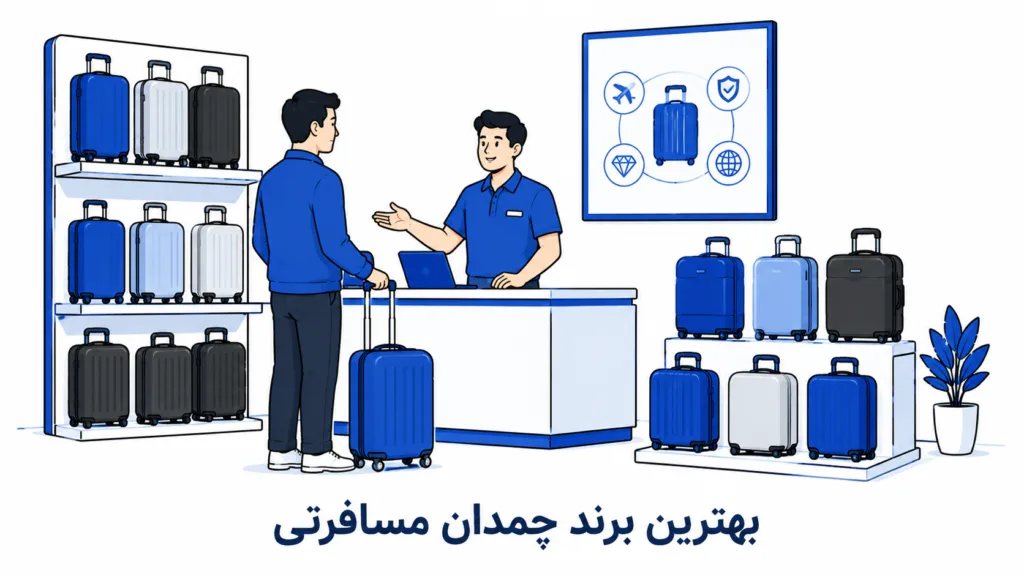 بهترین برند چمدان مسافرتی