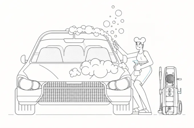 بهترین کارواش خانگی برای شستشوی ماشین و حیاط (راهنمای خرید جامع) بهترین کارواش خانگی برای شستشوی