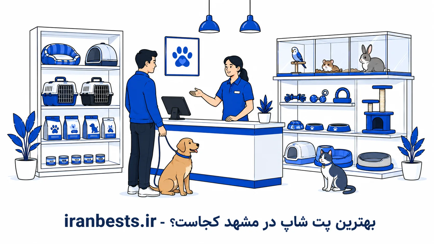 بهترین پت شاپ در مشهد کجاست؟ (معرفی ۱۰ فروشگاه برتر)