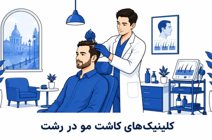 معرفی بهترین کلینیکهای کاشت مو در رشت (بررسی تخصصی + آدرس و شماره تلفن) معرفی بهترین کلینیکهای کاشت مو در رشت