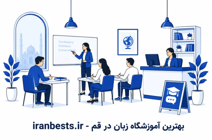 معرفی ۱۰ تا از بهترین آموزشگاه های زبان در قم (آپدیت ۱۴۰۵) بهترین آموزشگاه زبان در قم