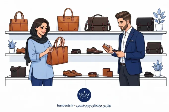 بهترین برندهای چرم طبیعی در ایران