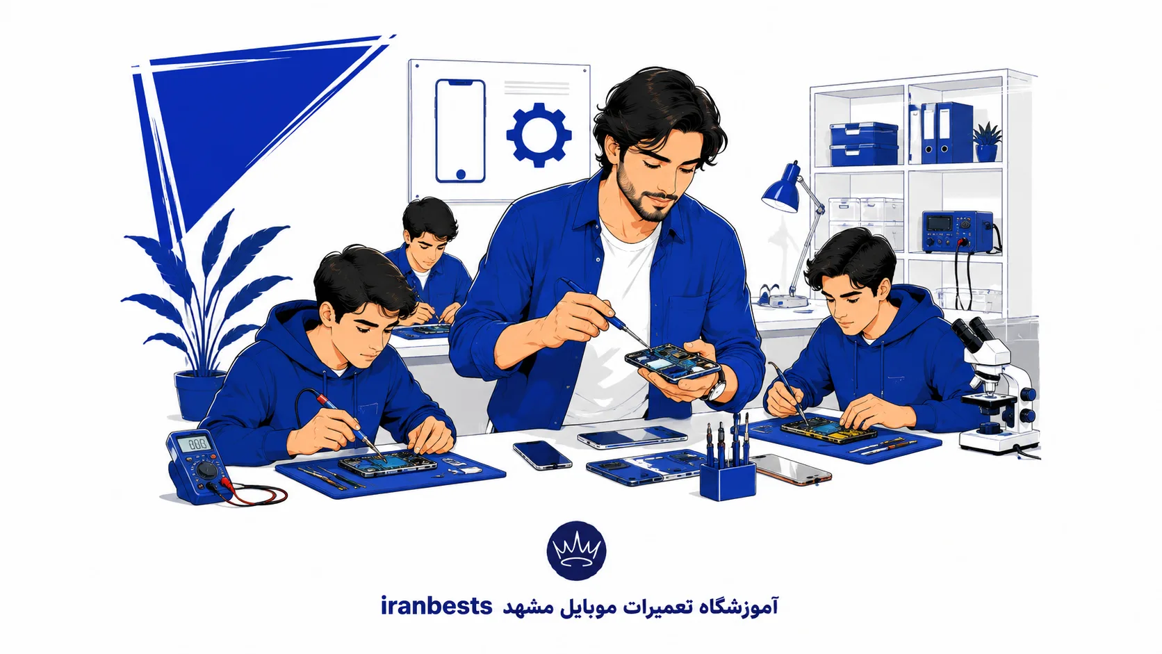 آموزشگاه تعمیرات موبایل در مشهد