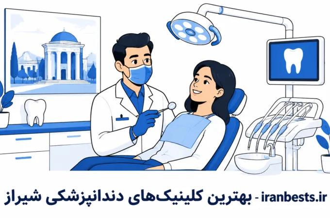 معرفی بهترین کلینیکهای دندانپزشکی شیراز (تلفن + آدرس) معرفی بهترین کلینیکهای دندانپزشکی شیراز