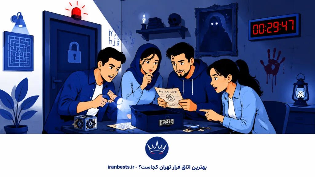 بهترین اتاق فرار تهران کجاست؟