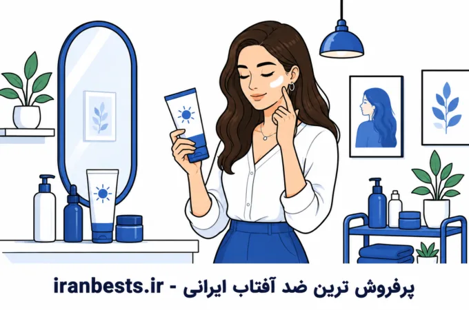بهترین ضد آفتاب ایرانی (معرفی ۱۰ مارک برتر برای انواع پوست) بهترین ضد آفتاب ایرانی