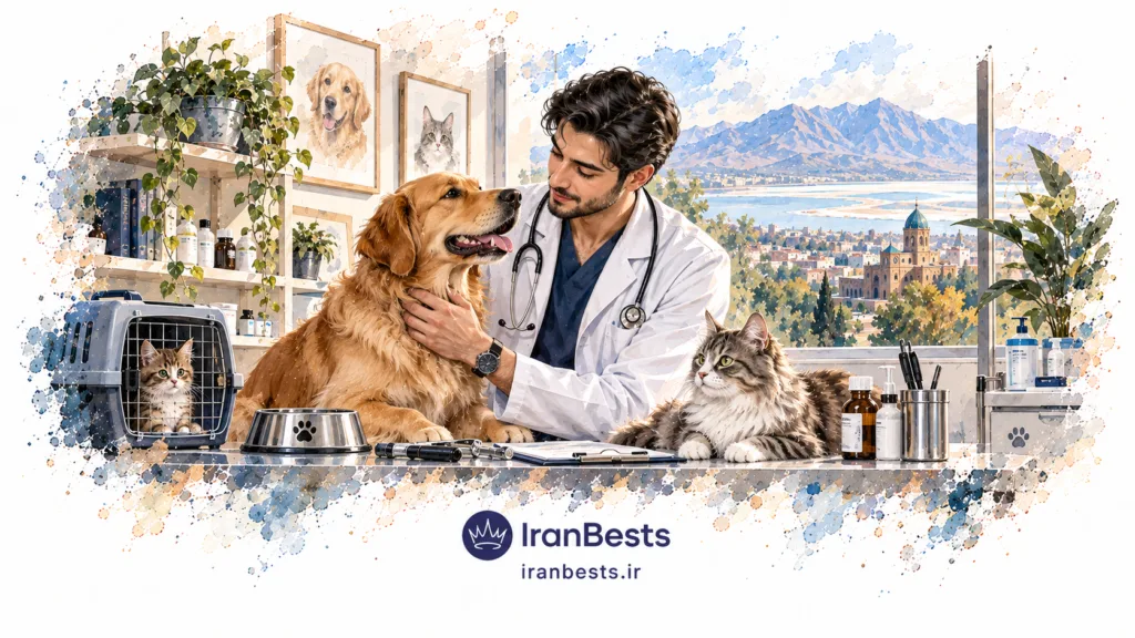 بهترین کلینیک دامپزشکی در ارومیه (۱۴۰۵) + آدرس، تخصص و راهنمای انتخاب بهترین کلینیک دامپزشکی در ارومیه