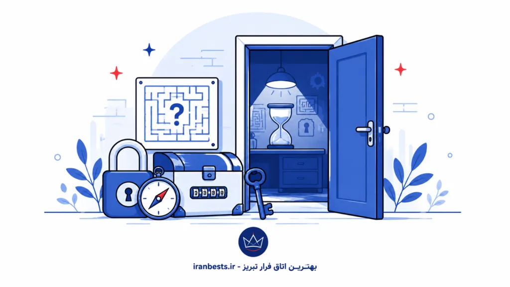 بهترین اتاق فرار تبریز در سال ۱۴۰۵؛ معرفی، قیمت و راهنمای انتخاب best-escape-room-tabriz