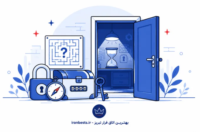 بهترین اتاق فرار تبریز در سال ۱۴۰۵؛ معرفی، قیمت و راهنمای انتخاب best-escape-room-tabriz