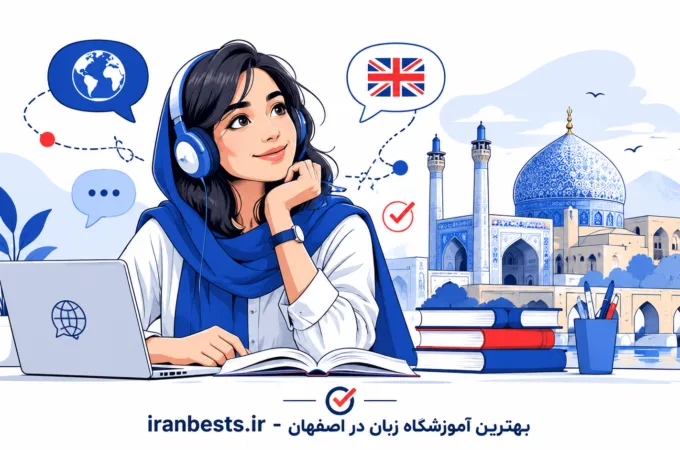 بهترین آموزشگاه زبان در اصفهان (۱۴۰۵) + جدول مقایسه بهترین آموزشگاه زبان در اصفهان