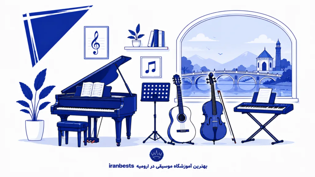 بهترین آموزشگاه موسیقی در ارومیه (۱۴۰۵) + راهنمای انتخاب بهترین آموزشگاه موسیقی در ارومیه