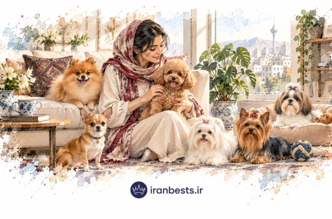بهترین نژاد سگ های عروسکی برای آپارتمان (راهنمای خرید ۱۴۰۵) بهترین نژاد سگ های عروسکی برای آپارتمان