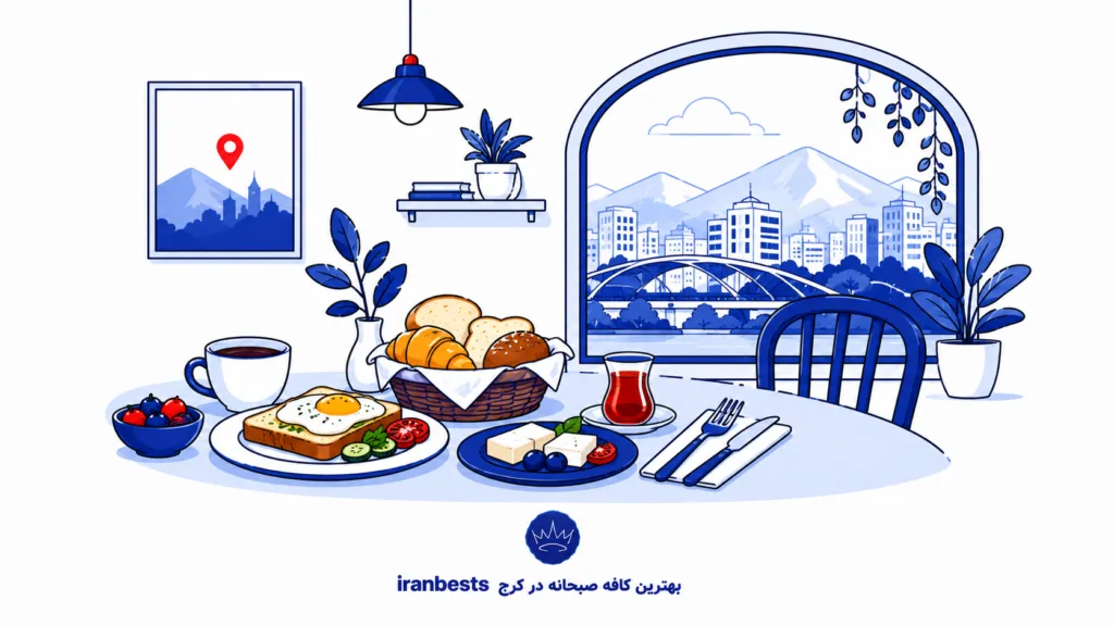 بهترین کافه صبحانه در کرج (۱۴۰۵) + آدرس و تلفن بهترین کافه صبحانه در کرج