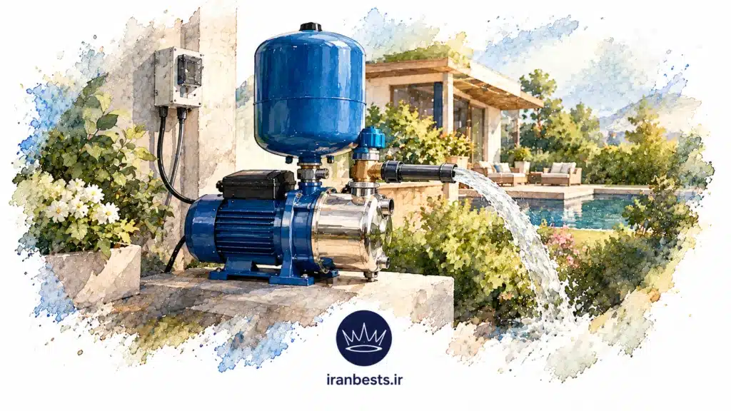 بهترین برند پمپ آب خانگی: راهنمای خرید و مقایسه مارکهای برتر (آپدیت ۱۴۰۵) Best residential water pump brand