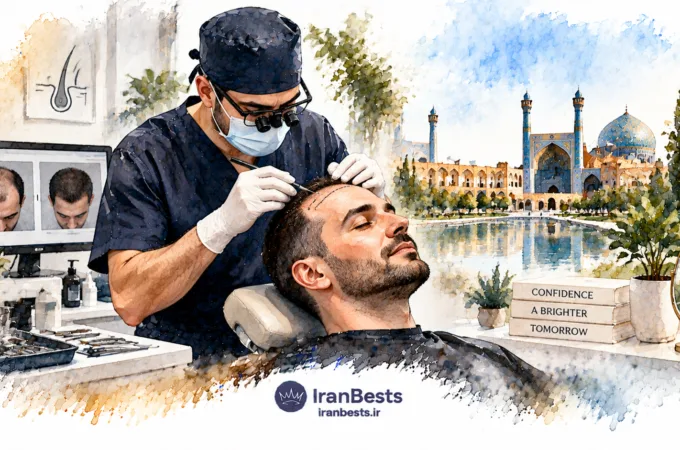 معرفی بهترین کلینیک کاشت مو در اصفهان + هزینه و شرایط اقساط Hair Transplant Clinic in Isfahan