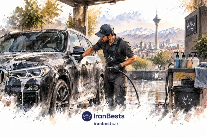 بهترین کارواش های تهران (لیست ۱۰ تایی) + آدرس و قیمت