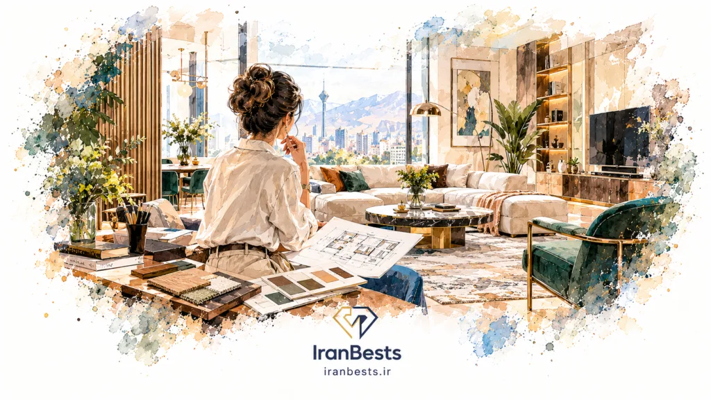 بهترین شرکت دکوراسیون داخلی تهران (معرفی ۷ دفتر معماری و بازسازی) The Best Interior Design Company in Tehran