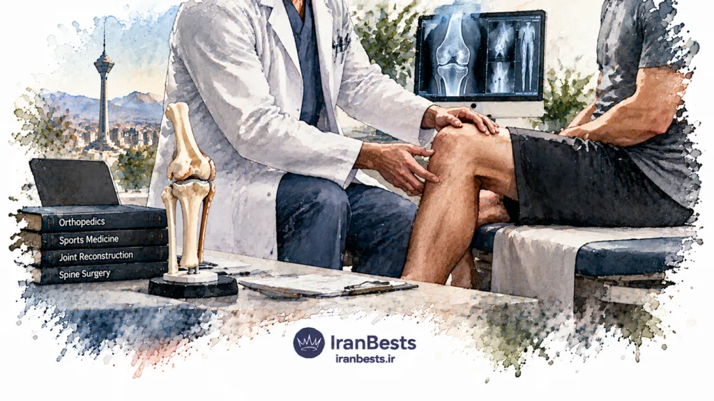 معرفی ۱۱ تا از بهترین متخصصان ارتوپدی در تهران (لیست ۱۴۰۵ + تماس) The best orthopedic specialist in Tehran