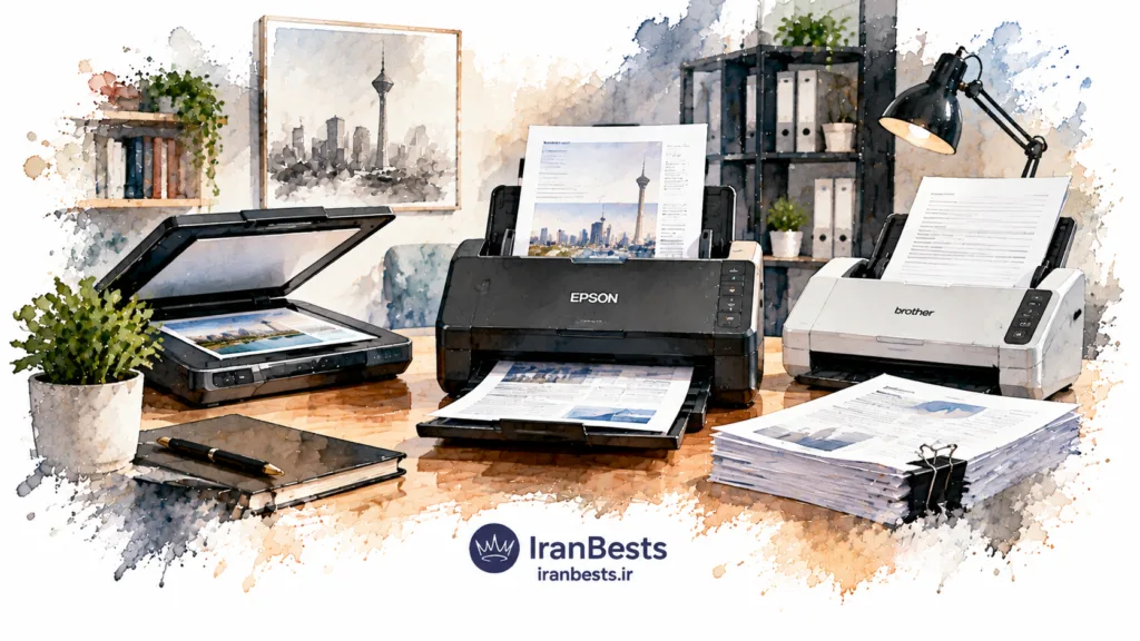 راهنمای خرید بهترین اسکنر در سال ۱۴۰۵: از خانگی تا اداری The best scanner brand in the Iranian market
