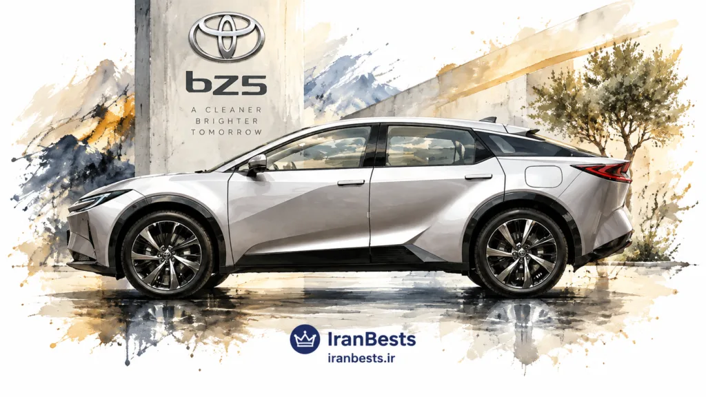 تویوتا bZ۵ وارد میدان شد؛ رقیب سرسخت تسلا چه در چنته دارد؟ toyota bz5