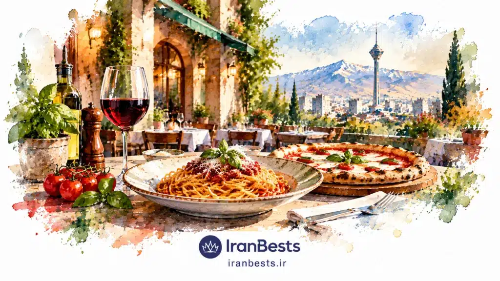 بهترین رستوران های ایتالیایی تهران: از پیتزاهای هیزمی تا پاستاهای دستساز رستوران های ایتالیایی تهران