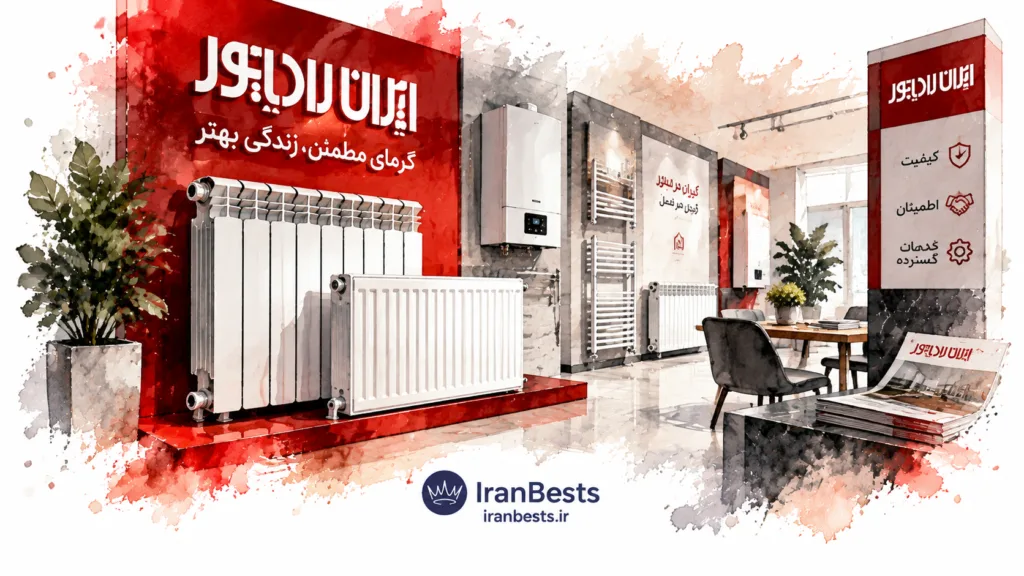 لیست بهترین نمایندگی های ایران رادیاتور در تهران (فروش و تعمیرات) نمایندگی های ایران رادیاتور در تهران