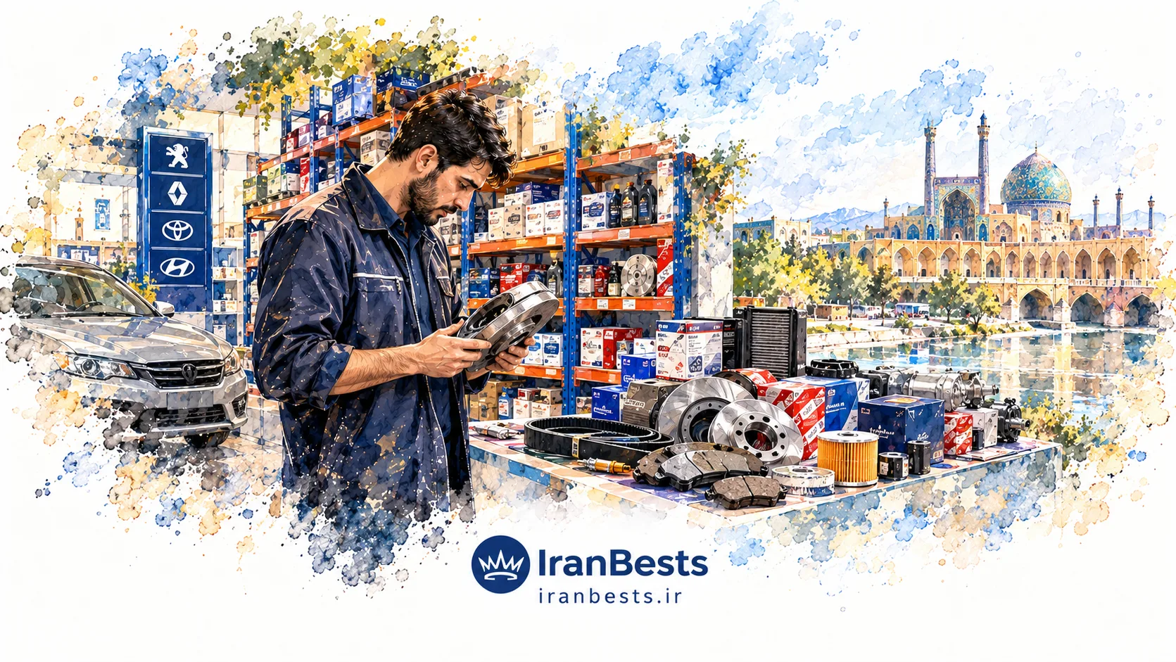بهترین لوازم یدکی اصفهان