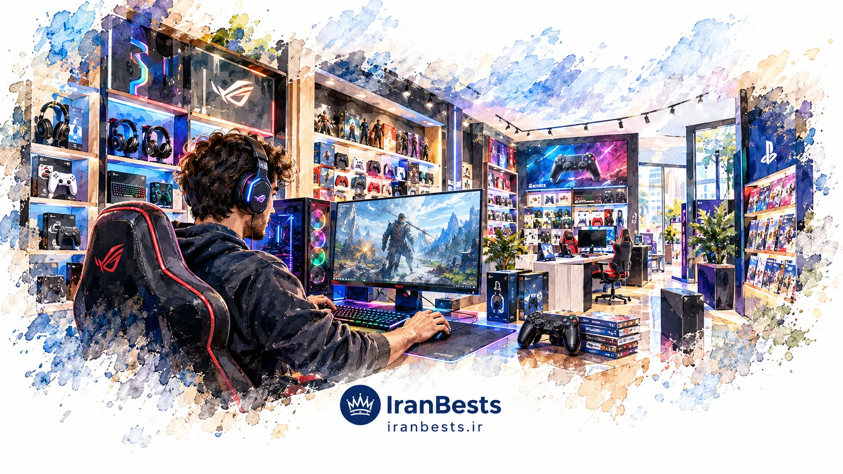 The best gaming equipment store in Tehran