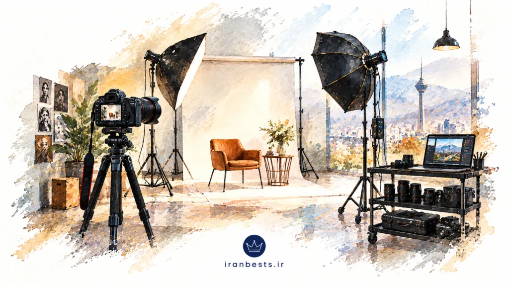 بهترین آتلیه عکاسی در تهران؛ لیست ۶ آتلیه برتر + آدرس The best photography studio in Tehran