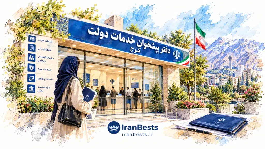 دفاتر پیشخوان دولت کرج