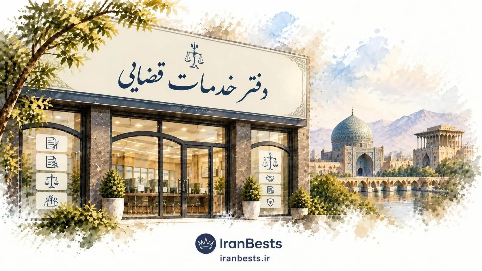 دفاتر خدمات الکترونیک قضایی اصفهان