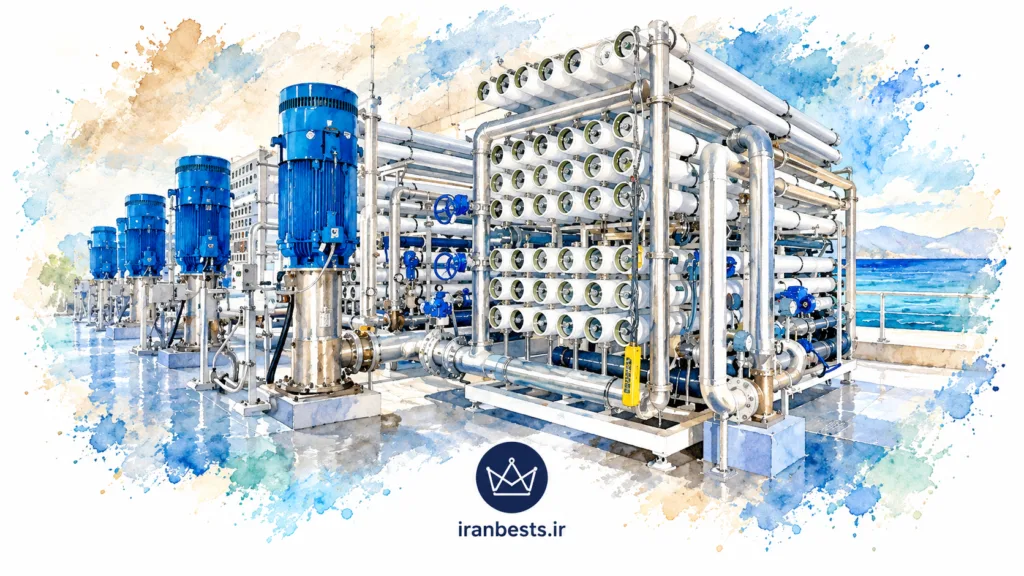 طراحی آب شیرین کن صنعتی طراحی آب شیرین کن صنعتی